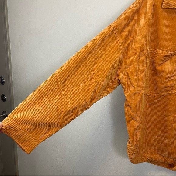 PacSun Marigold Oversized Corduroy Jacket- Shacket‎ Size M/L NWT - Picture 5 of 10